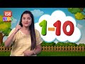 Counting With ISH Kids Numbers 1 10 In Indian Sign Language 