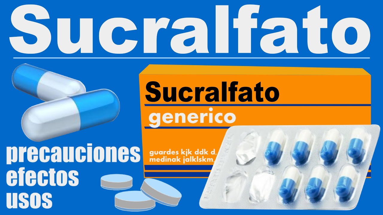 SUCRALFATO para que sirve reflujo ulceras YouTube SUCRALFATO para que sirve reflujo ulceras YouTube