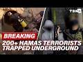 عاجل إرهابيو حماس محاصرون في أنفاق جيش الدفاع الإسرائيلي يقضي على جنود النخبة من حزب الله TBN 