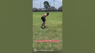 CB Davion Tolliver | Crossover Run Mechanics #shorts #defensiveback #dbdrills #collegefootball