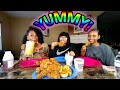CHURCH'S FRIED CHICKEN MUKBANG! OUR LAST VIDEO! RIDDLE CHALLENGE!