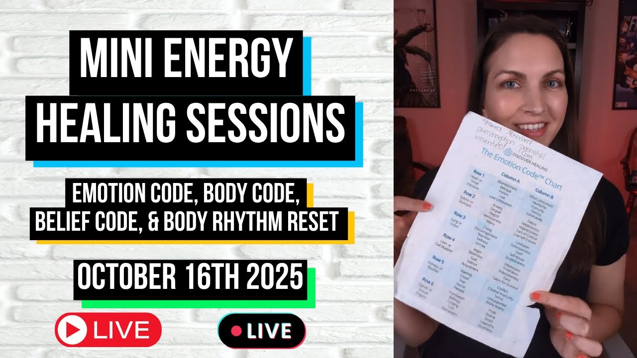 Releasing The Past 🔴 Emotion Code, Body Code, Belief Code, & Body ...