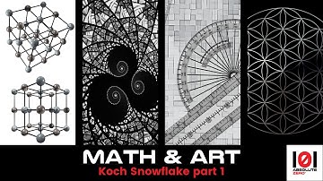 Koch Snowflake Time-Lapsed Math & Art Project for Kids