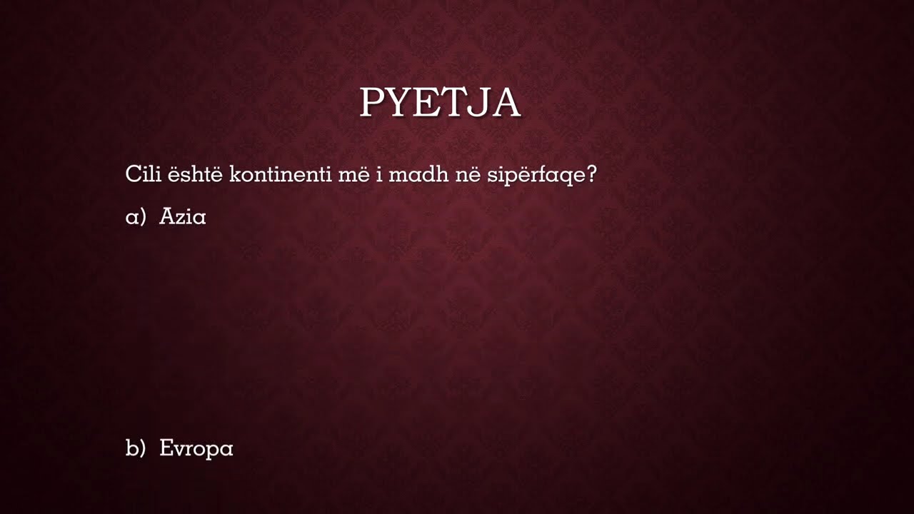 Mësimi i Gjuhës Shqipe | Kuiz i Shkollës në Kosovë