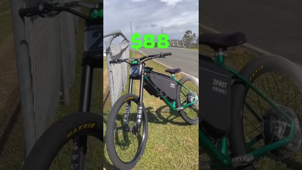 Building an e-bike for under $100 👀