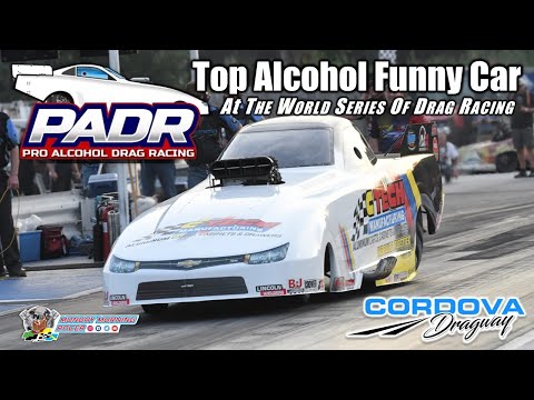 Top Alcohol Funny Car At The 70th World Series of Drag Racing At Cordova Dragway | PADR Drag Racing