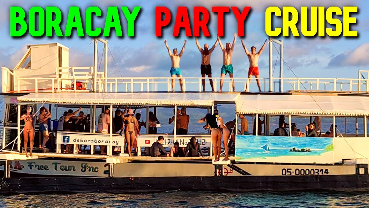 yacht party boracay