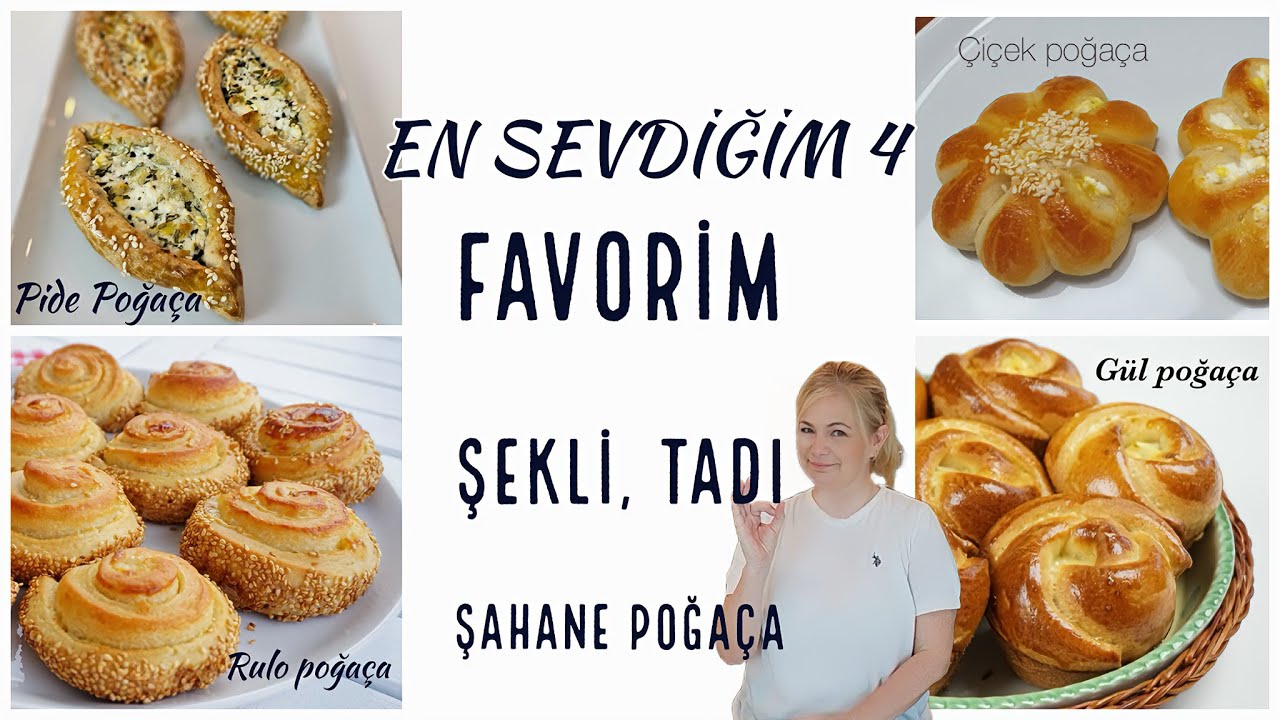 En Sevdiğim 4 Favori Poğaça ! Şekli, Tadı Şahane Poğaça Tariflerim