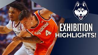 REACTION: UConn Beats Syracuse By 20 Points In Their First Exhibition Game!
