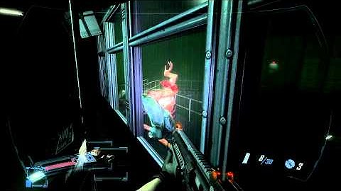 Funny clipping bug in F.E.A.R. 2 - Project Origin