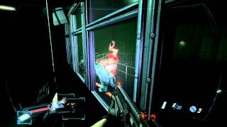 Funny clipping bug in F.E.A.R. 2 - Project Origin