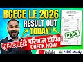 BCECE LE 2026 Exam Result Out Today