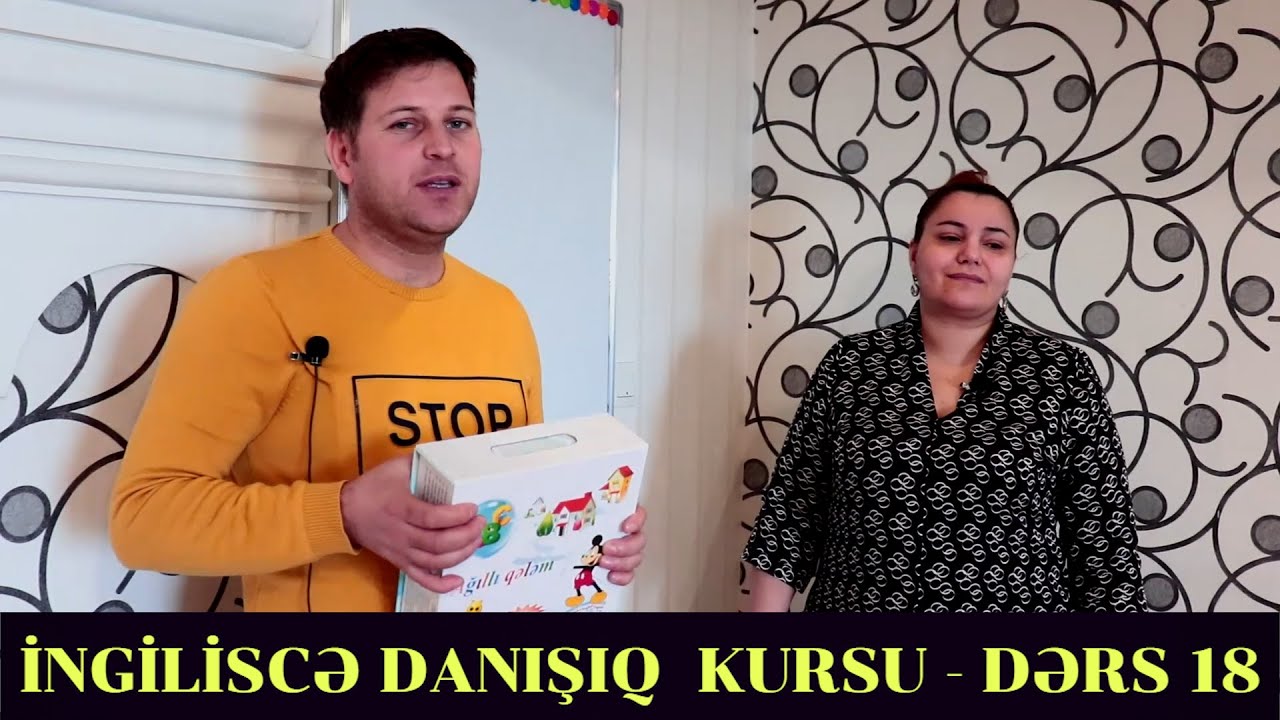 İngiliscə  danışıq kursu  - 18 - ci  dərs / {Özünü  təqdim etmə