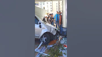 حادثة سير مروعة بمدينة طنجة المغرب 