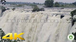 Victoria Falls Zambia 10 Hours loop video in 4K