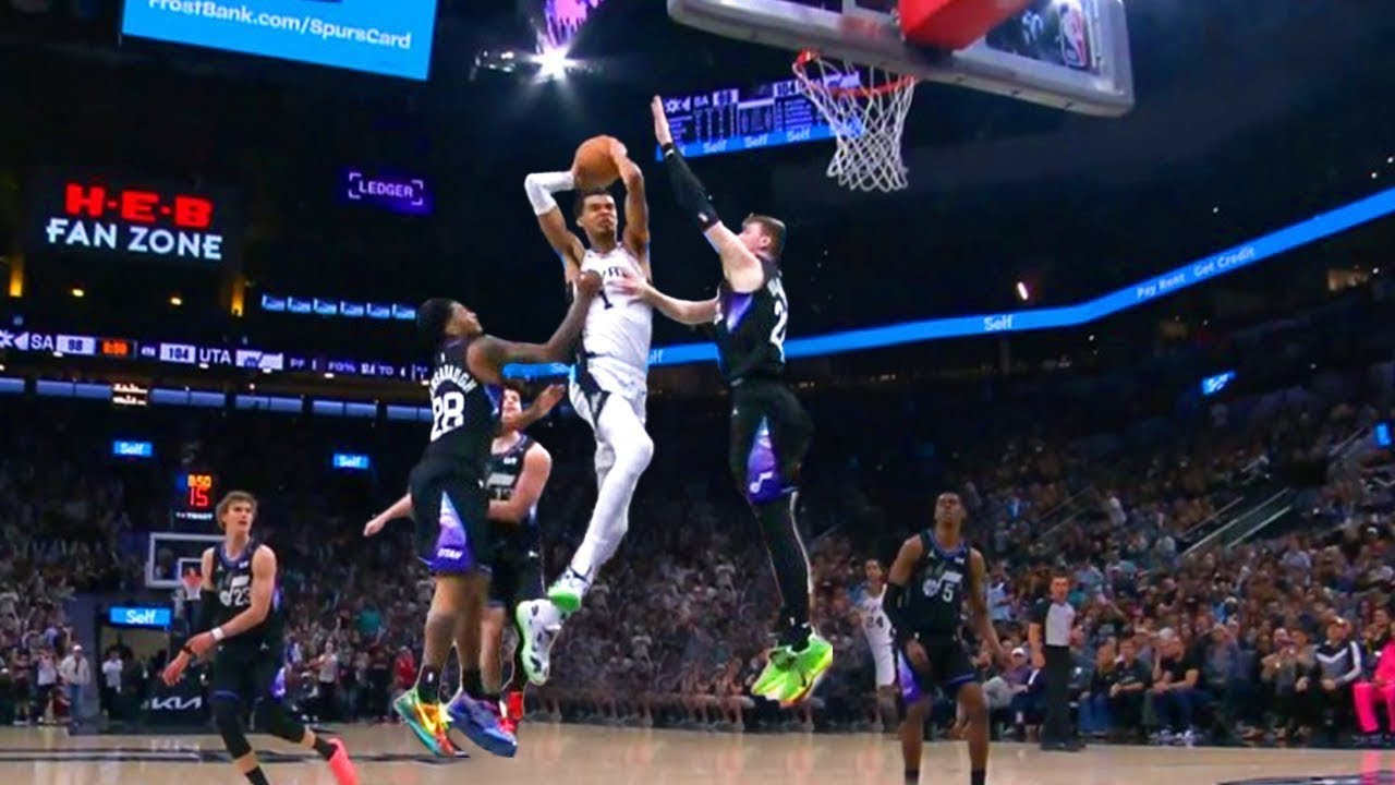 Victor Wembanyama’s Superhuman Plays Are Breaking the NBA