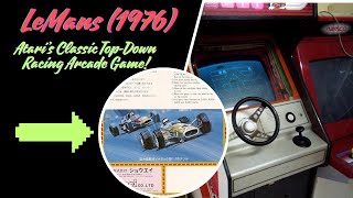 LeMans (1976) – Atari’s Classic Top-Down Racing Arcade Game! screenshot 3