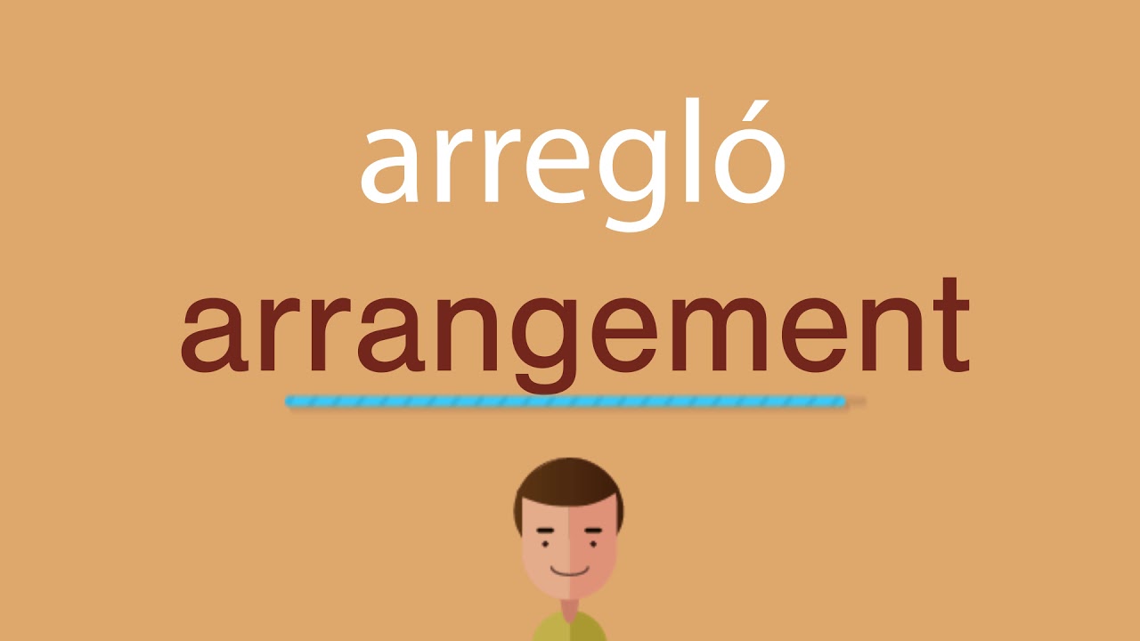 Cómo se dice arregló en inglés idioma de colombia