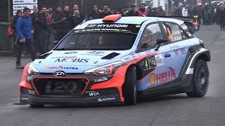 Hyundai i20 WRC New Gen 2016 Sound - Dani Sordo at Monza Rally Show 2016