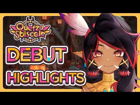 Quetzu Solscale Vtuber Debut Highlight! 🐉🪽【VAllure】