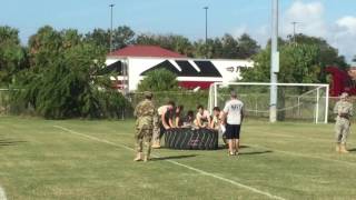 Rhs jrotc male tire flip -