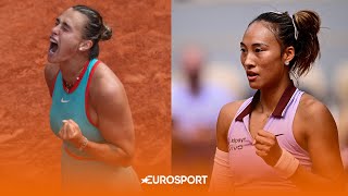 FULL TIE-BREAK: Aryna Sabalenka vs Qinwen Zheng | Quarter Final | French Open 2025 Highlights 🇫🇷