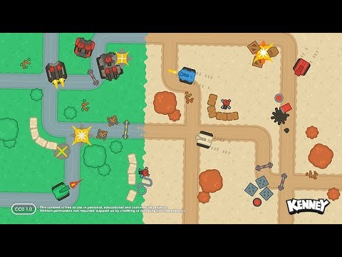 Gameplay from our A* Unity AI Course