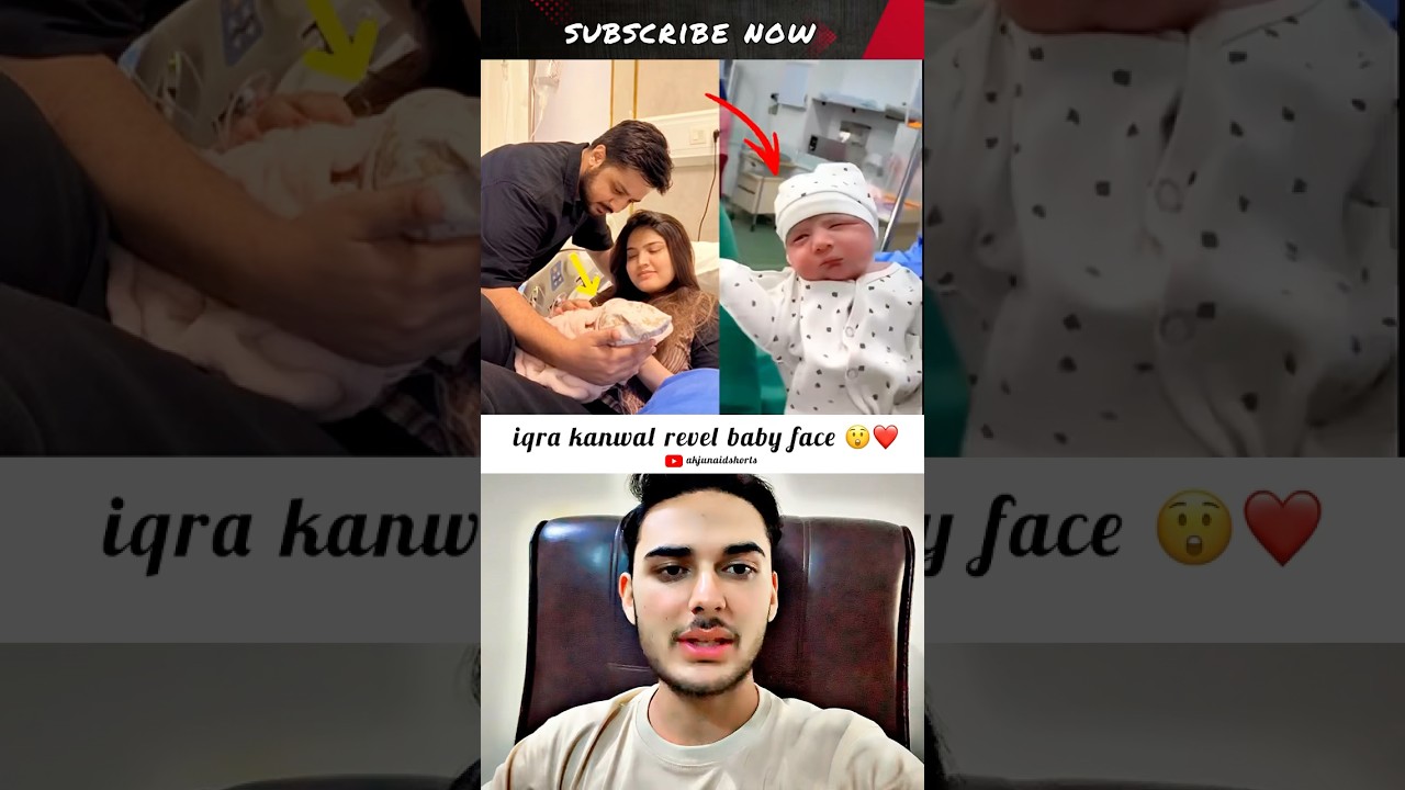 iqra na baby ka face reveal kar dia 😨❤️ 