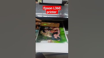 Epson L360 printer best quality photo print #epson
