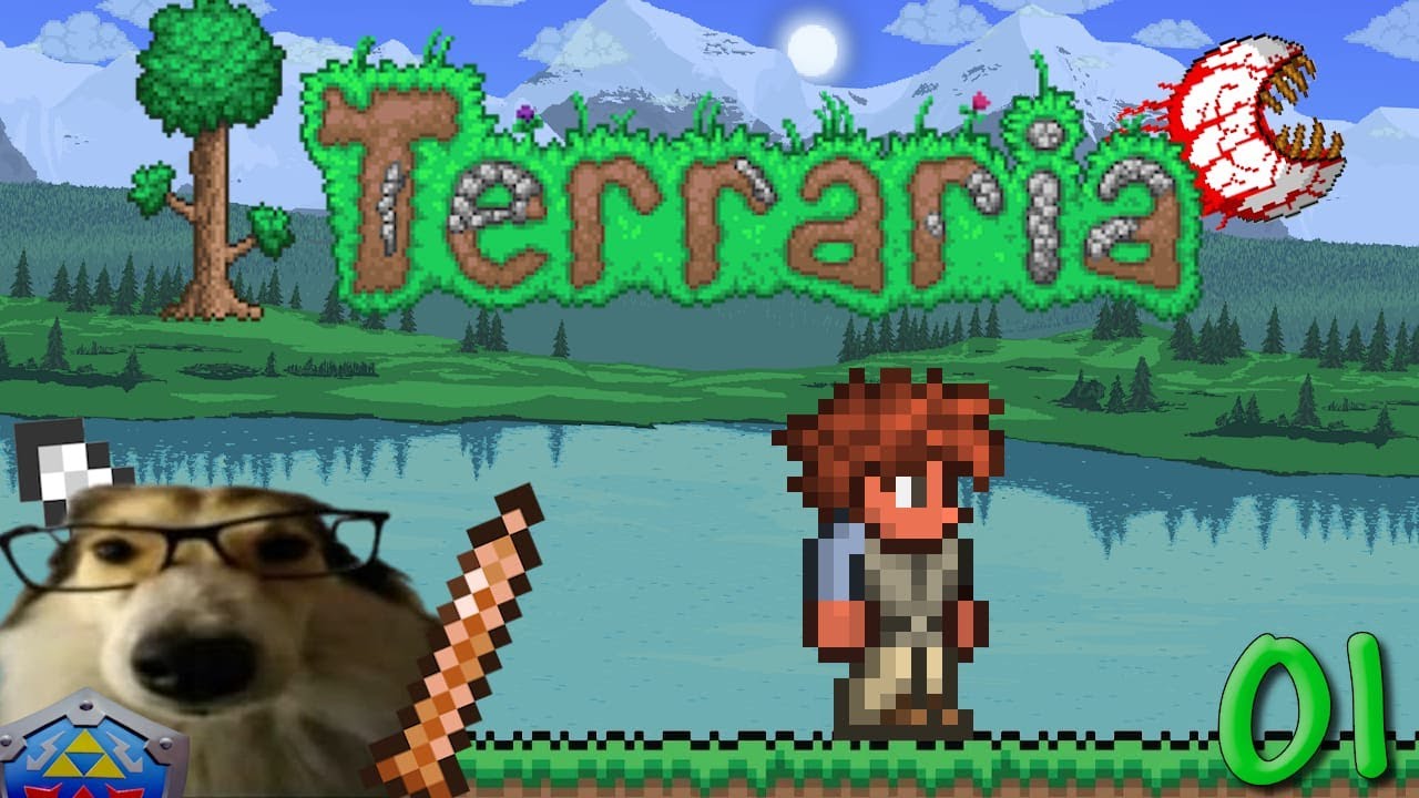 UM INÍCIO DE MUITA SORTE !! | TERRARIA MASTER MODE #01