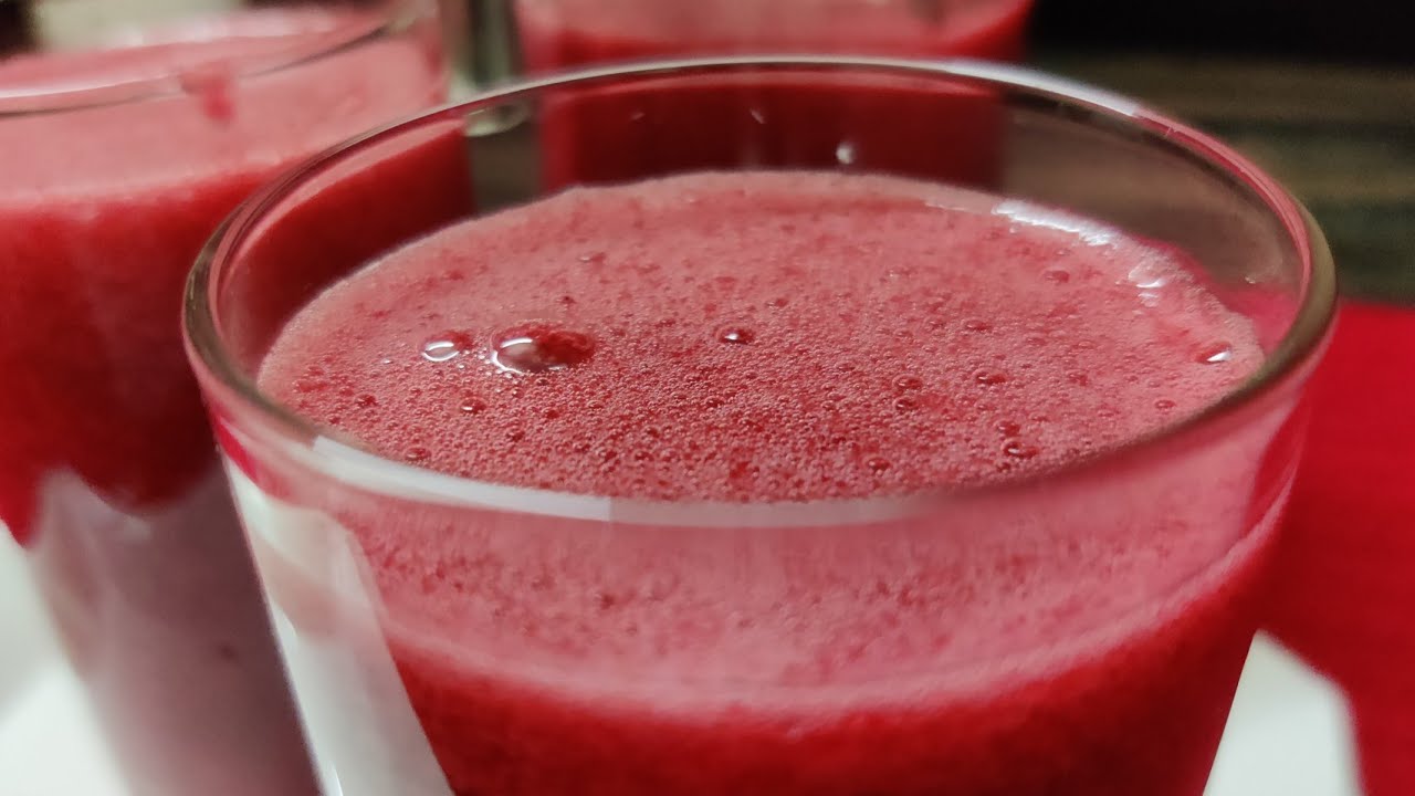 Jamaican Beetroot Juice Recipe With And Without Milk