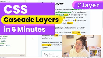 CSS Cascade Layers: An overview of the new @layer and layer() CSS primitives