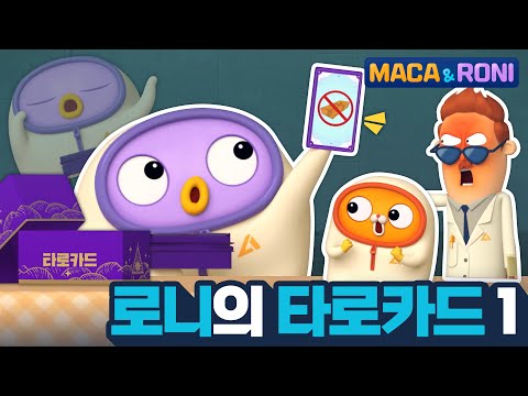 [본편] 로니의 타로카드 (1) |  마카앤로니 | 재밌고 귀여운 힐링 애니메이션