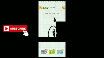 Draw 2 Save Stickman Puzzle New Update Level 129 How to save him?