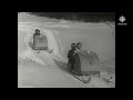 En 1961 prsentation de la motoneige skidoo