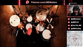 BEAST!! - Periphery "Mr. God" Matt Halpern Meinl Cymbals Drum Playthrough Reaction | JMD Reactions