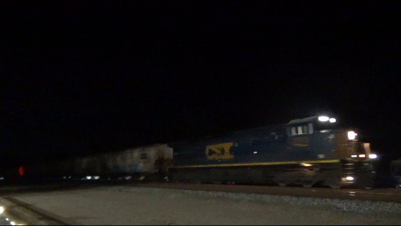 CSXT 7278 Leading CSX G388-06 | Folkston Winterwatch 2024