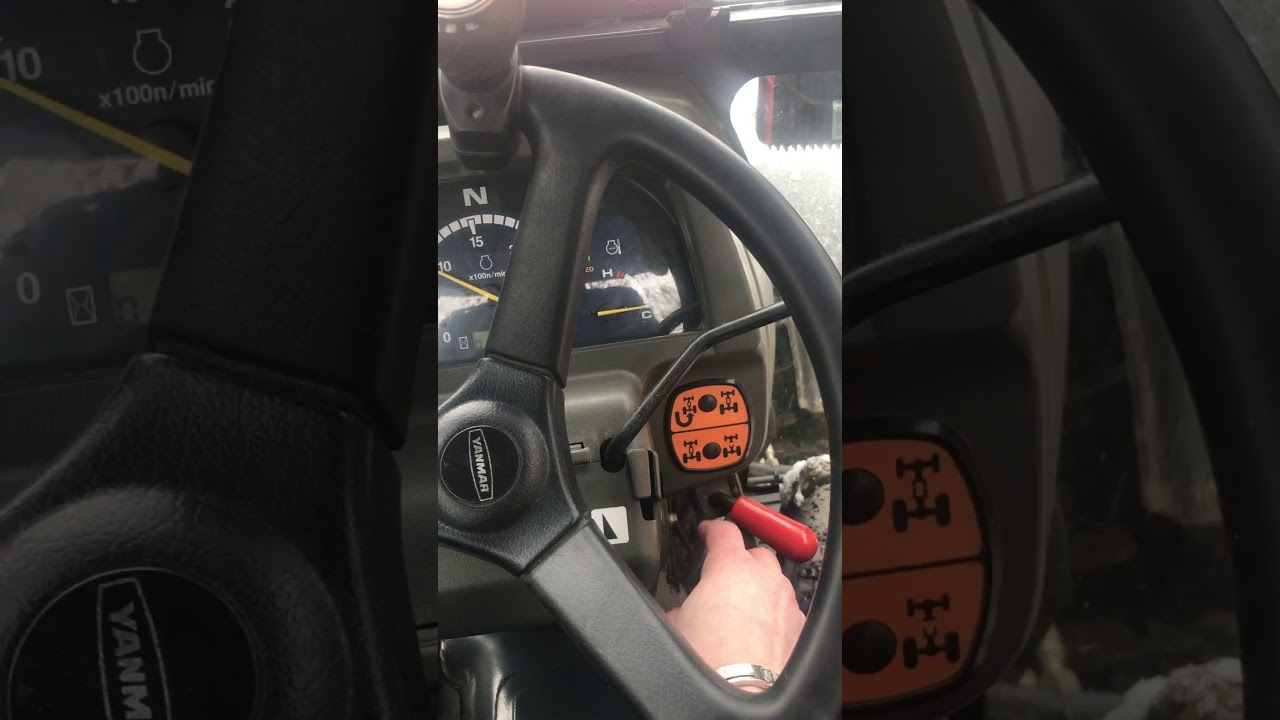 Hako yanmar 3500 DA Erde fahren und zwischendurch Vorstellung vom Trecker