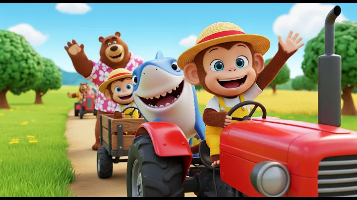 KiKi Monkey & The Splashy Shark Surprise! 🐵🦈💧 | Funny Monkey Adventure