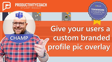 Create your own profile badge overlays in Microsoft Teams using the Champion Management app.