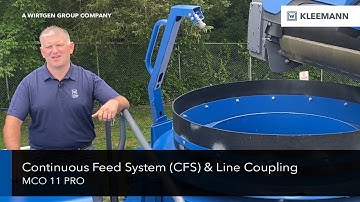 MOBICONE MCO 11 PRO Continuous Feed System (CFS) and line coupling - Technology engineered for you