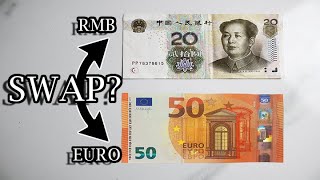 Convert CNY/RMB to Euro using Swapsy without going to a bank?