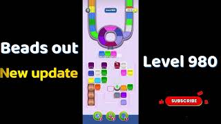 Beads Out Level 980  Walkthrough 🧩 | SolutionGuruji 🎮