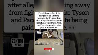 Floyd SUED For $4.6M – Did He SCAM Tyson & Pacquiao? 😳👀 #shorts