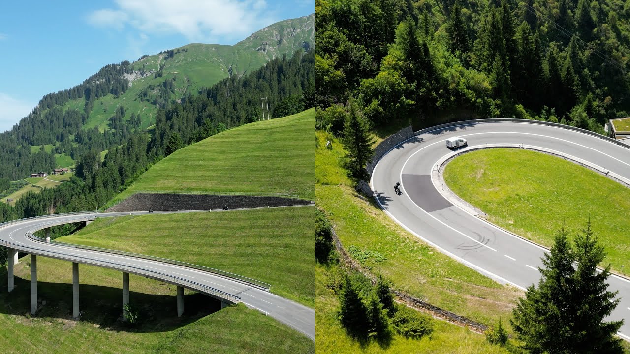 Motorrad Fahrfreude Vorarlberg,                               Flexen- , Hochtannbergpass, Schnepfegg
