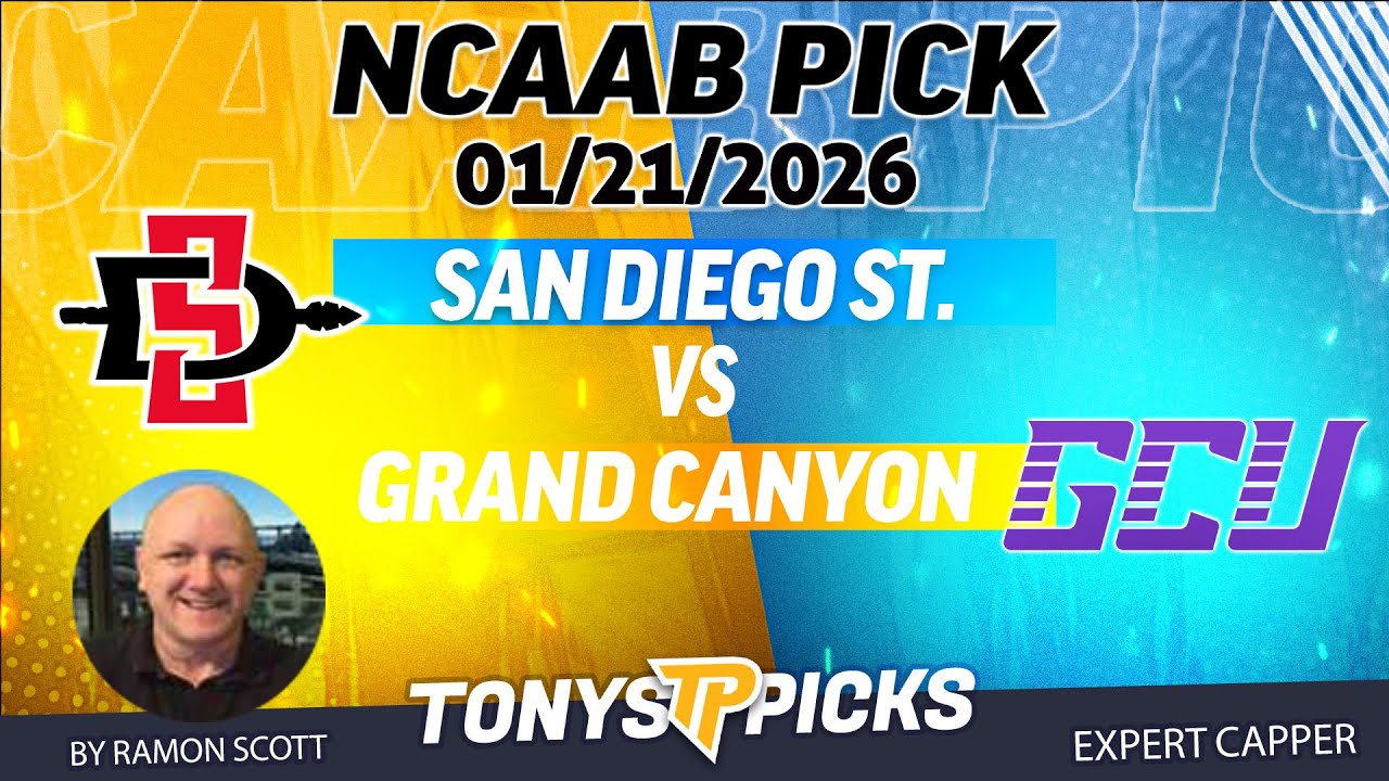 Ставки и прогнозы на матч San Diego St против Grand Canyon в рамках NCAAB, 21.01.2026 | Night Mov...
