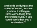 Coldplay - Speed Of Sound Lyrics