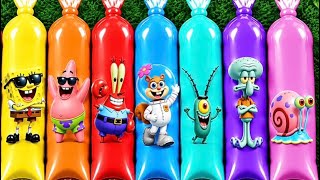 FINDING: SpongeBob, Patrick, Squidward, Sandy, Plankton, Gary & Mr. Krabs.