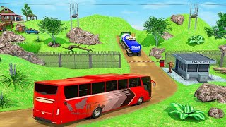 Extreme Real Bus Simulator - Bus Indian Offroad Bus Driving 3D - Bus Game Andriod Gameplay screenshot 5