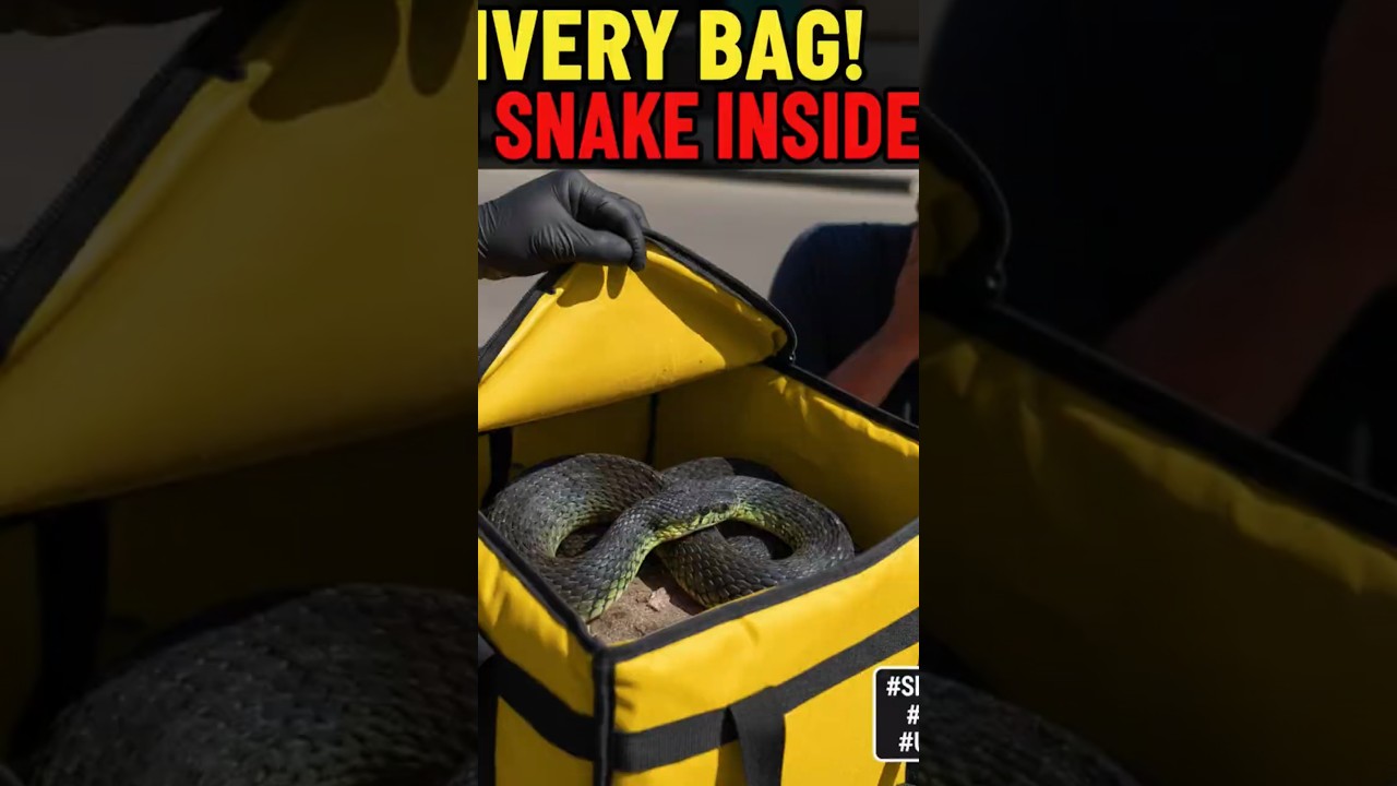 Ye saamp bag mein kaise aaya, kisi ko nahi pata. Suraksha ke liye hamesha apna saaman check kare🐍😵‍💫